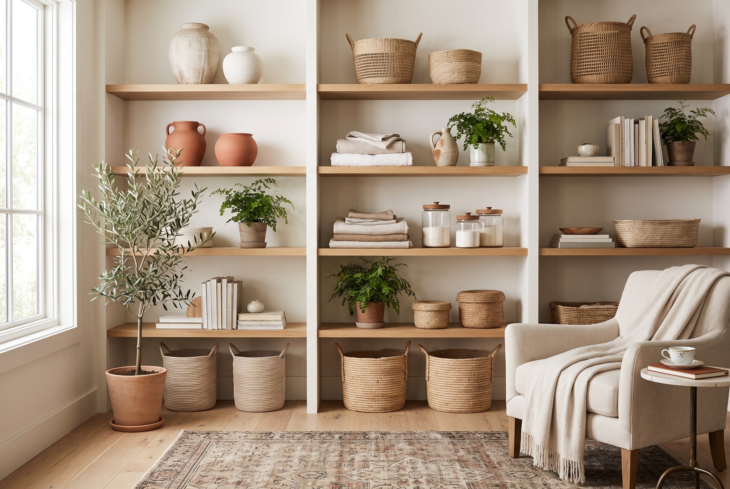 Illustration: Bathroom storage ideas et astuces pour modern laundry room