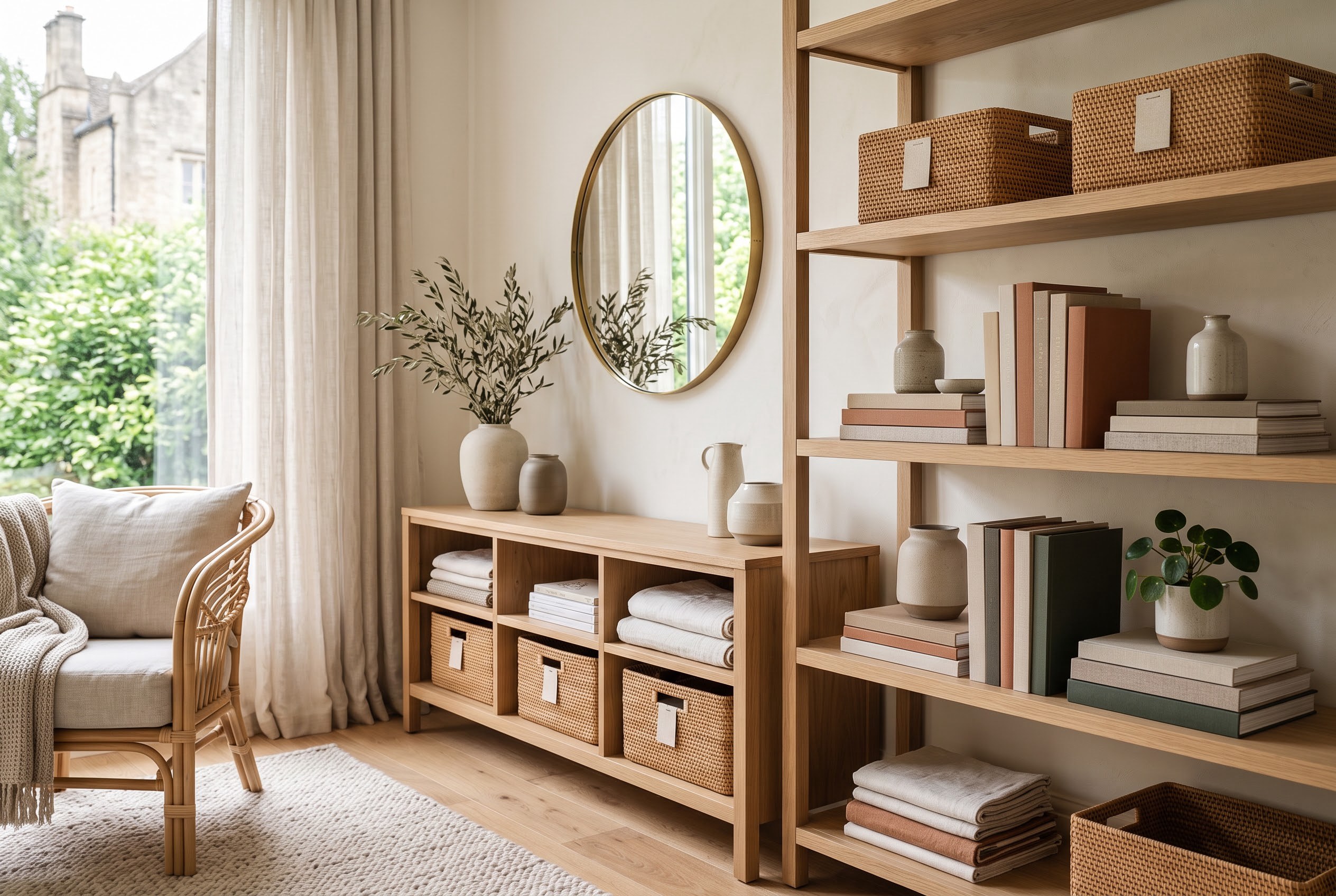 Illustration: Rangement & déco chic pour petits espaces inspirants