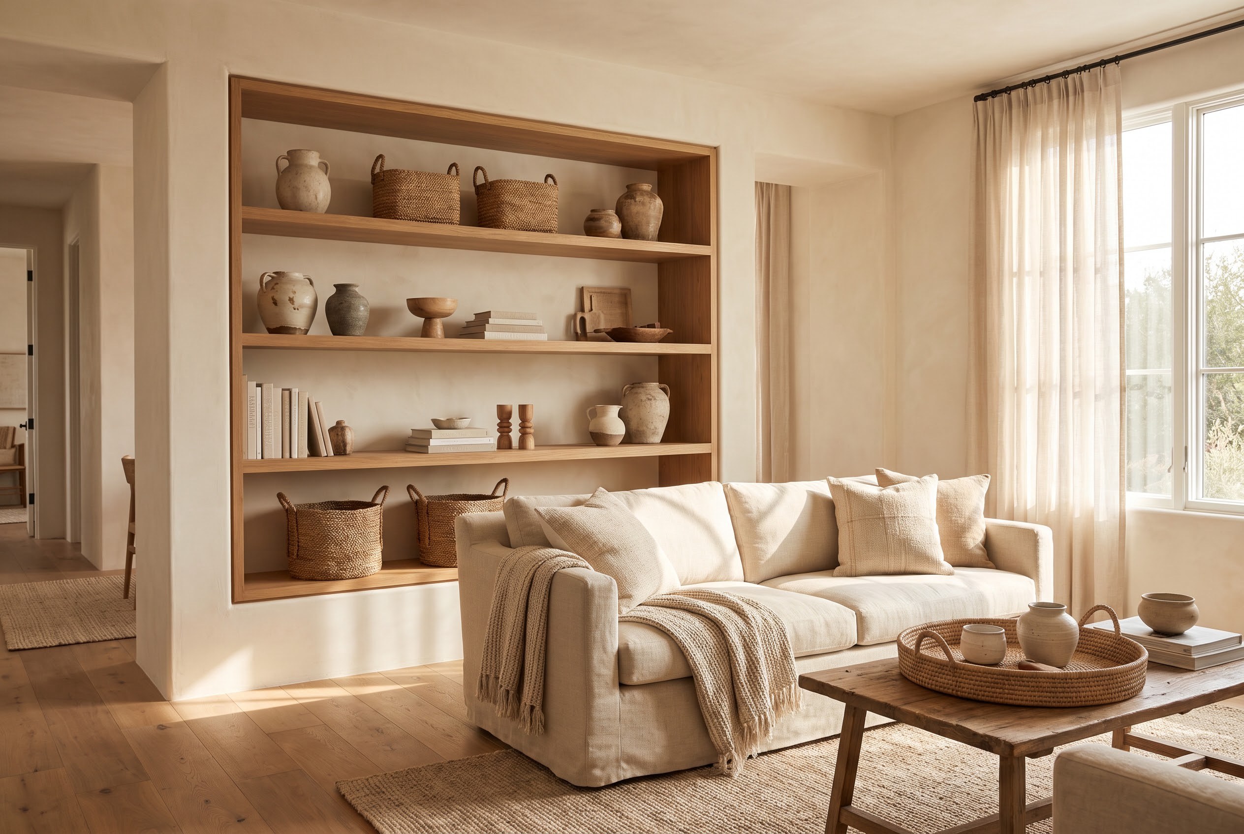Illustration: Comment aménager un petit appartement au style côtier intemporel