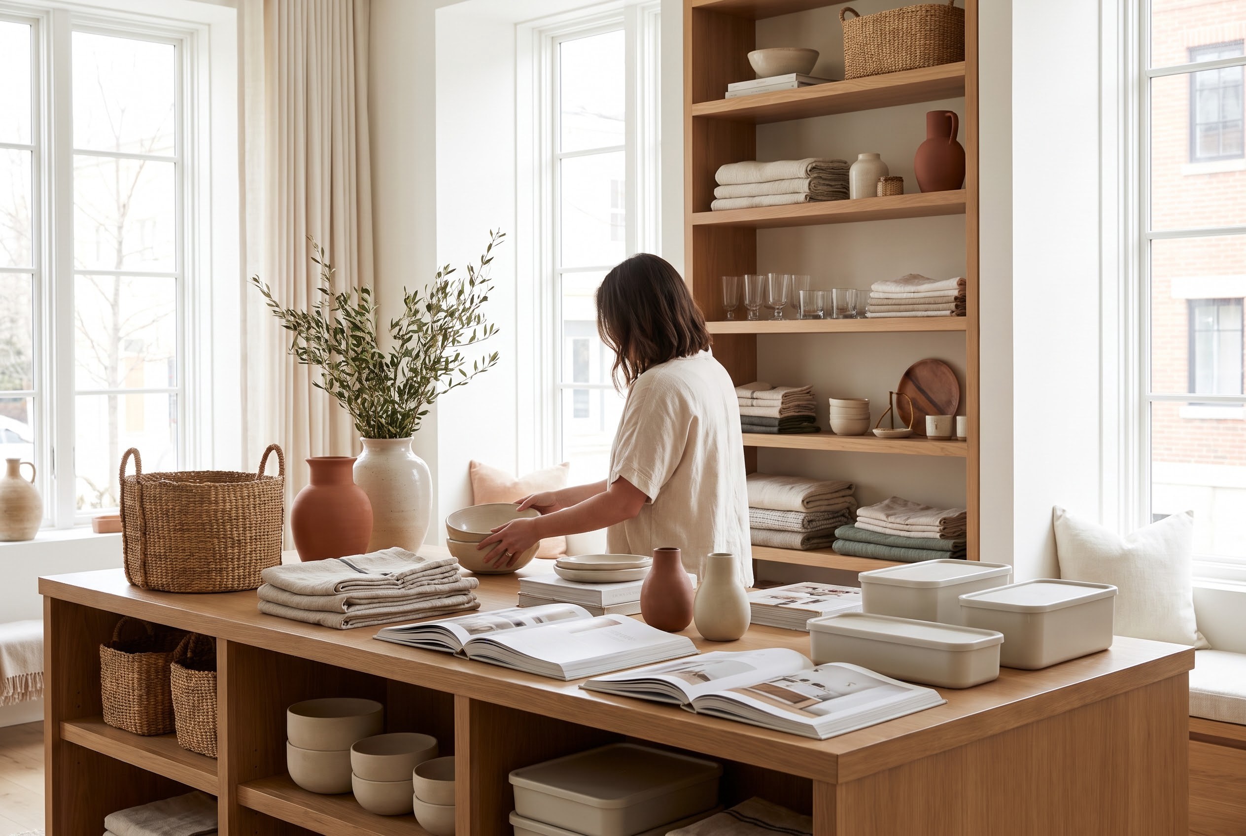 Illustration: Optimiser petits espaces : astuces déco côtière et rangement