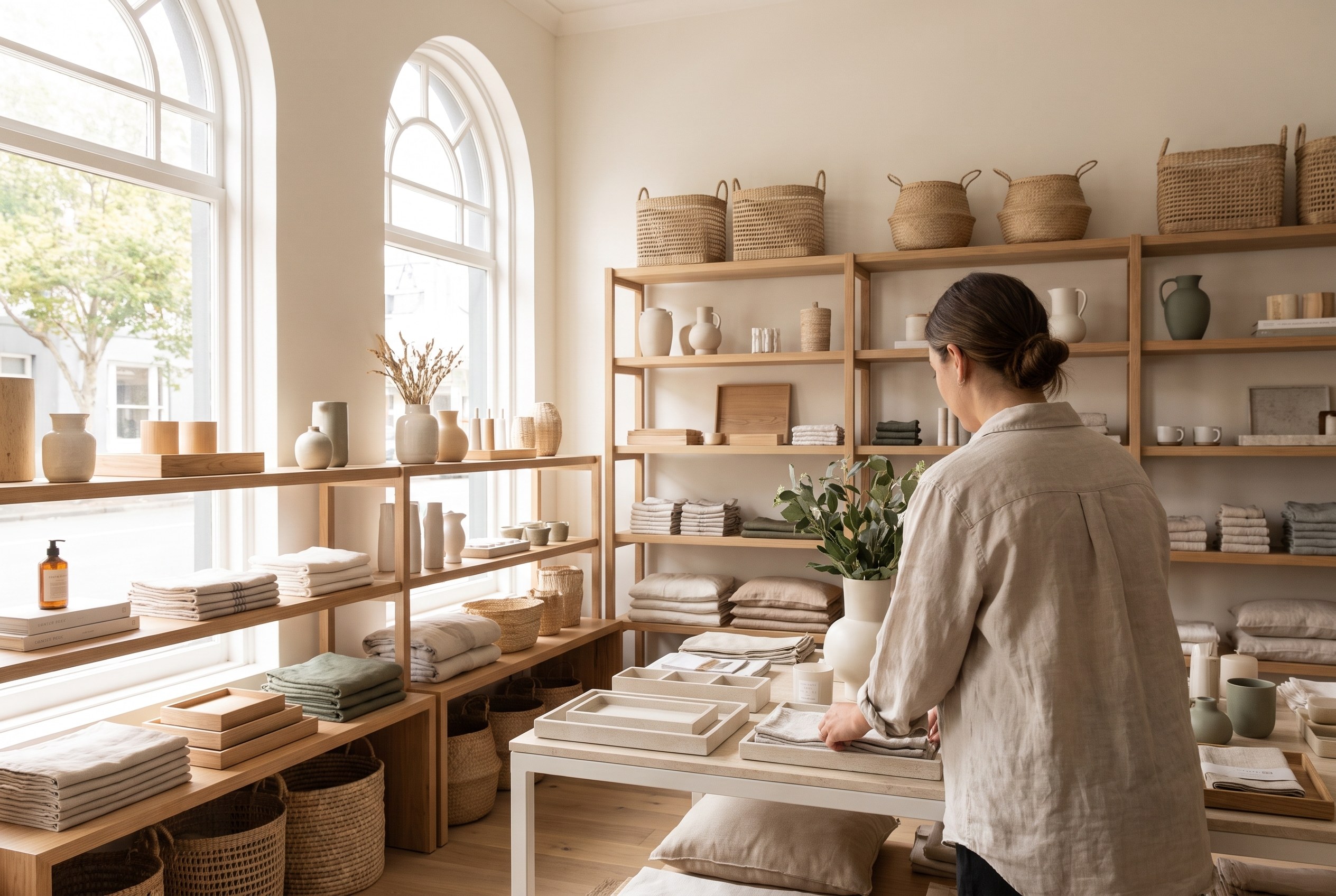 Illustration: Décor côtier intemporel et astuces gain de place pour l'appart