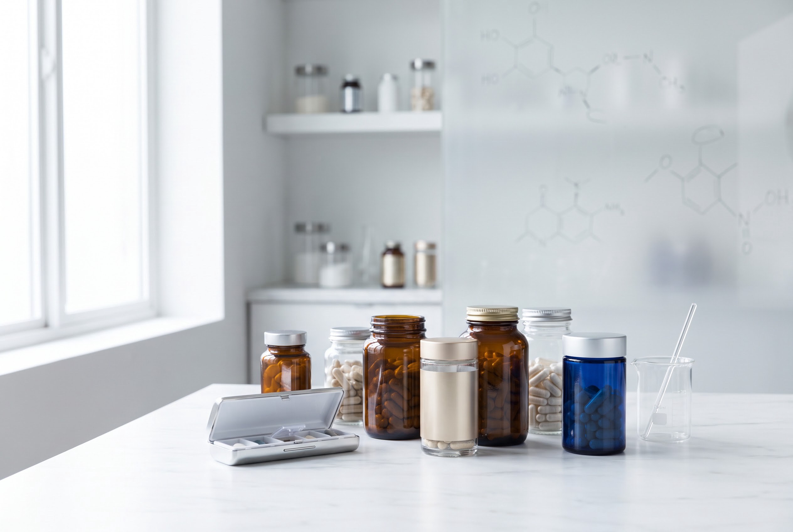 Illustration: Compléments premium : science, absorption et vitalité