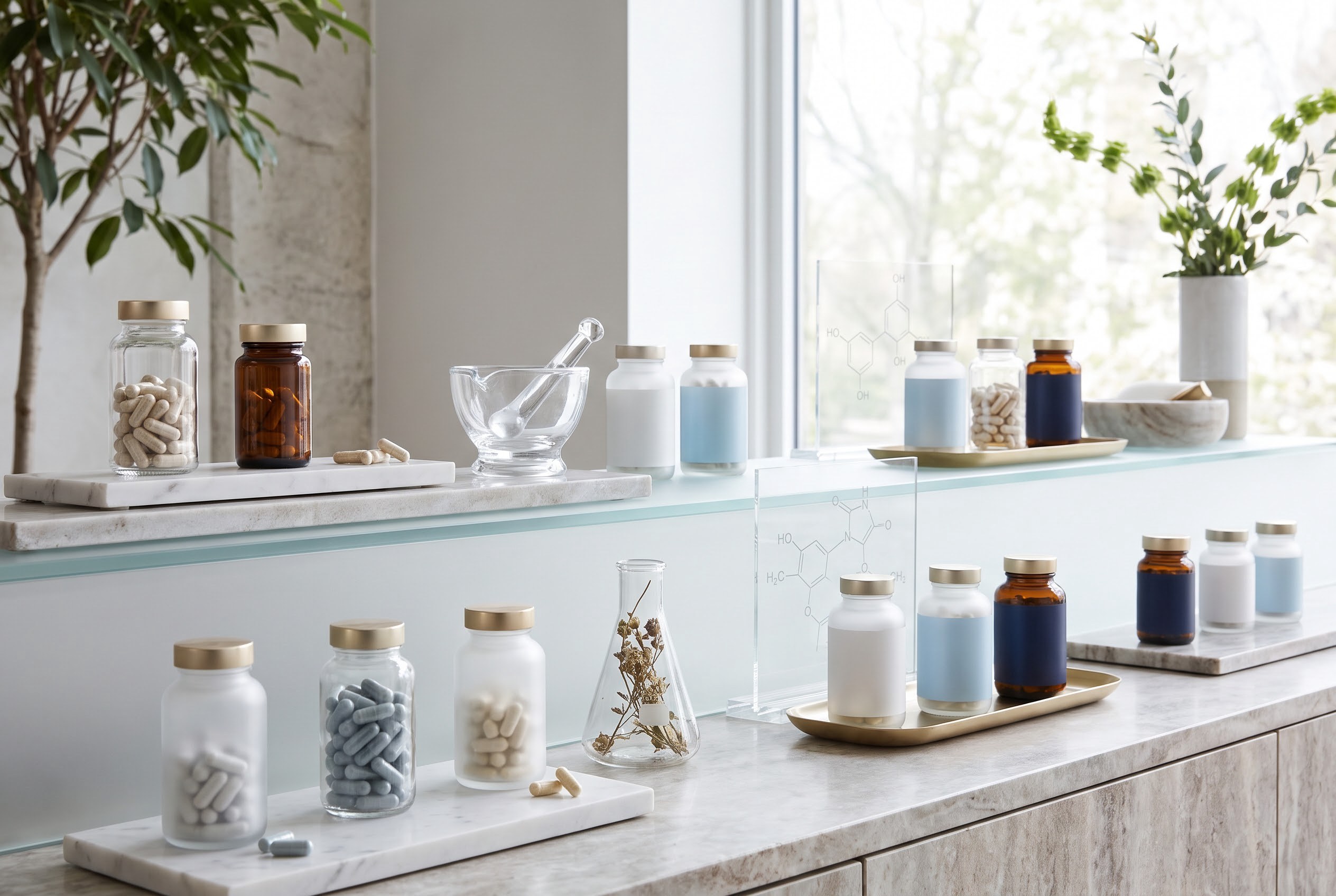 Illustration: Guide luxe des nutraceutiques : optimiser bien‑être au quotidien