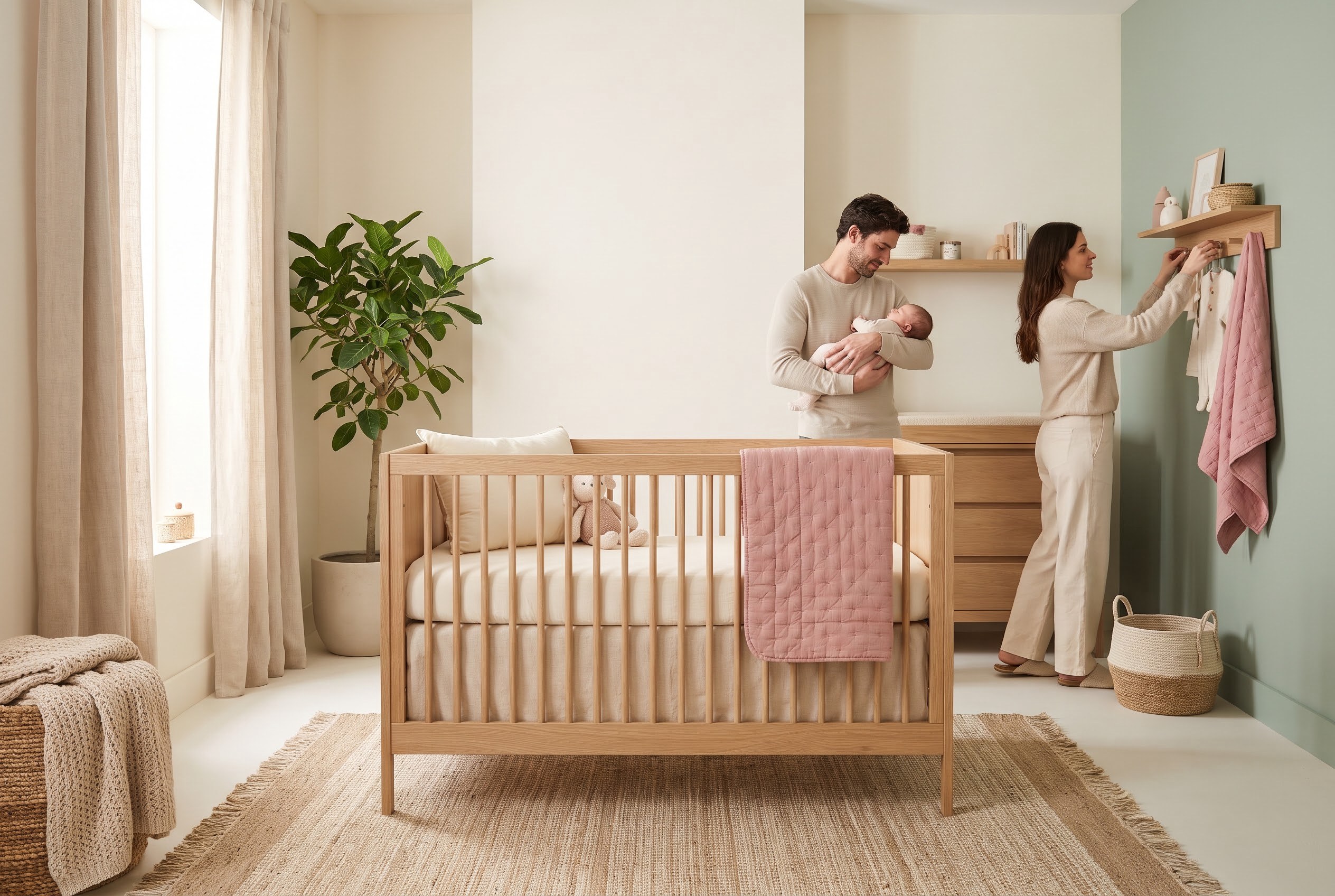 Illustration: Couleurs de chambre bébé 2026 : douceur et harmonie